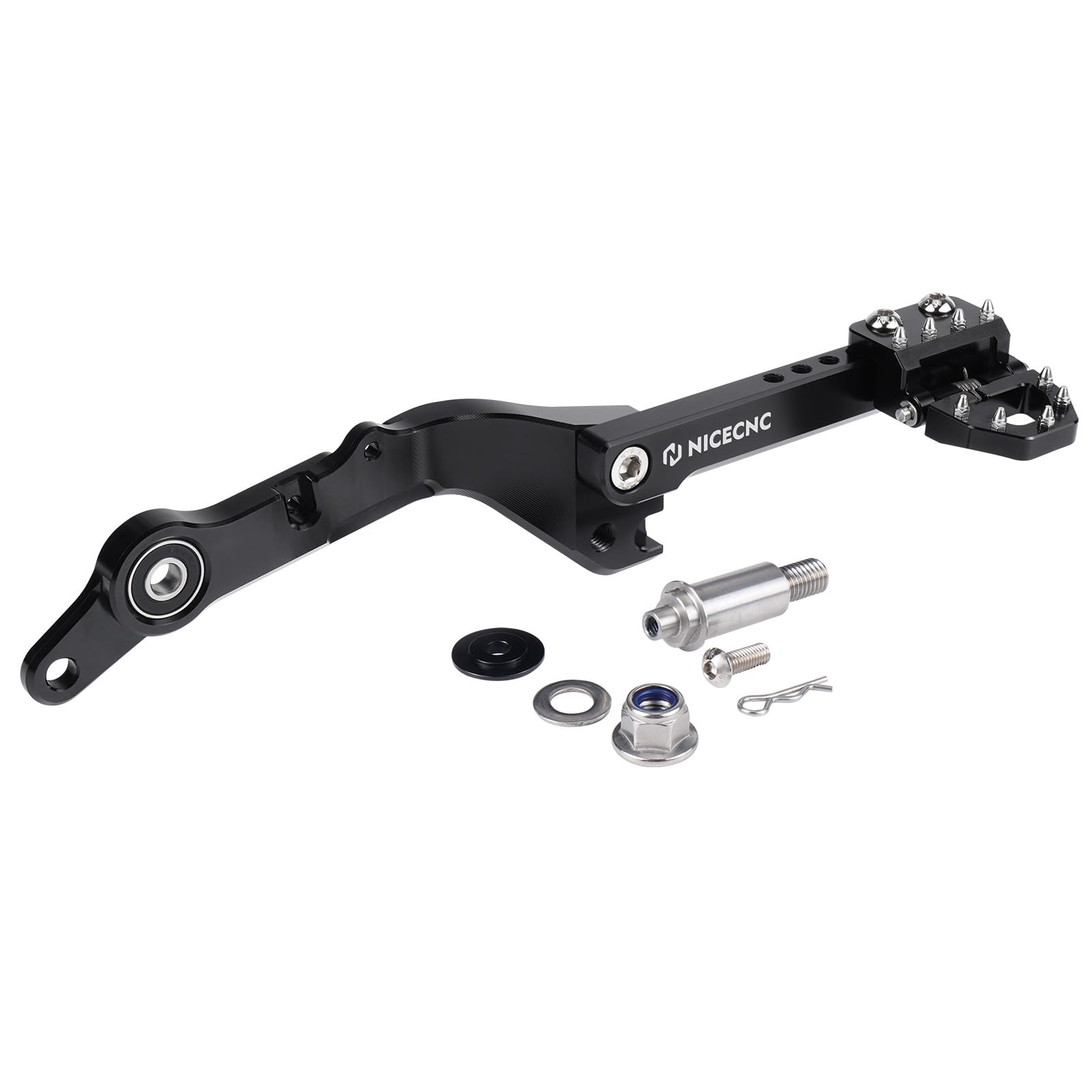 Amazon.com: NICECNC Black Lowered Rear Brake Lever, Enhanced Rear